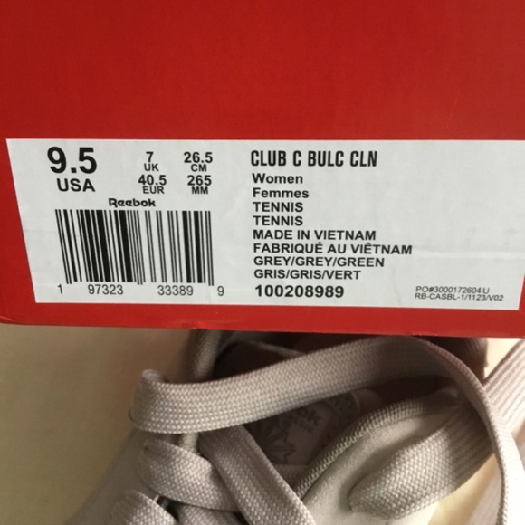 NWT Club C Reebok Sneakers - Picture 9 of 11